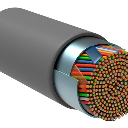 Витая пара F/UTP кат.5E 50х2х24AWG LSZH серый (305м) ITK